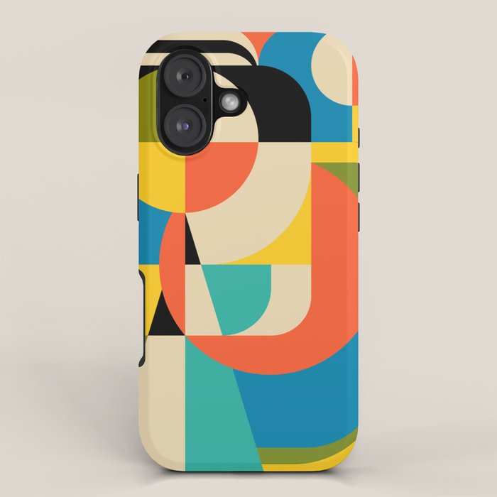 Geometric Figurative iPhone Case Gallery Image 1