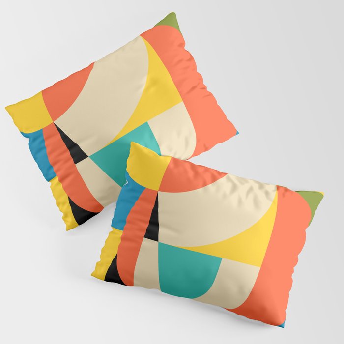 Geometric Figurative Pillow Sham Gallery Image 1
