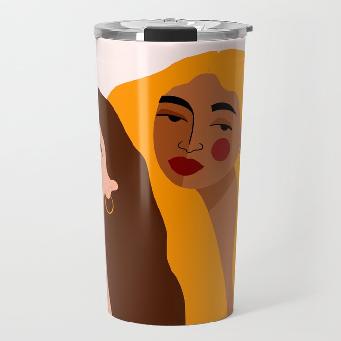 Girl Power Friendship Travel Mug Gallery Image 1