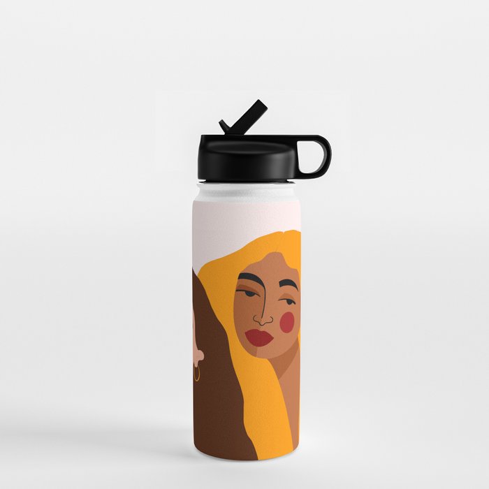 Girl Power Friendship Water Bottle Gallery Image 1