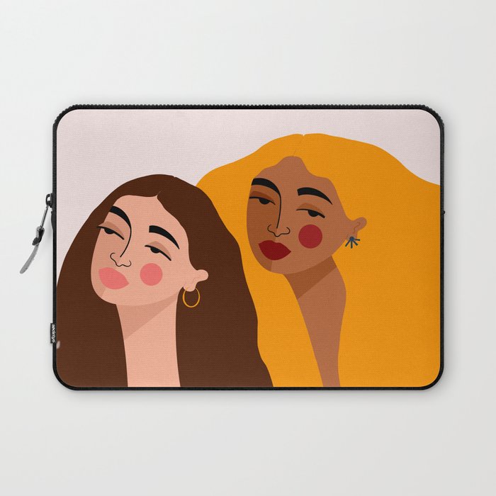 Girl Power Friendship Laptop Sleeve Gallery Image 1