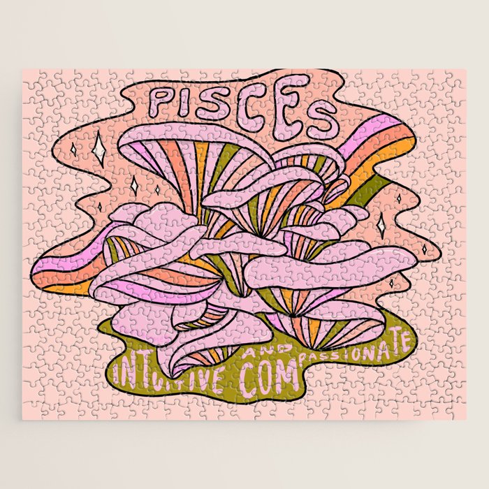 Pisces Mushroom Jigsaw Puzzle Gallery Image 1