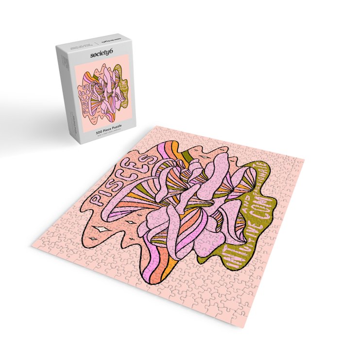 Pisces Mushroom Jigsaw Puzzle Gallery Image 2