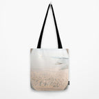 Pastel Plane Window View Photo | Summer Holiday Dubai Air Art Print | Adventure Travel Photography Tote Bag Gallery Image 2
