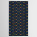 Dragonfly Pattern II Dark Blue Tablecloth Gallery Image 2