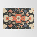Floral Symphony of Elegance Stitch Pattern Rug Gallery Image 2