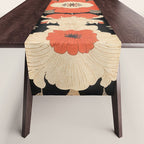 Floral Symphony of Elegance Stitch Pattern Table Runner Gallery Image 1