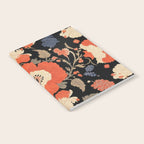 Floral Symphony of Elegance Stitch Pattern Notebook Gallery Image 2