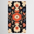 Floral Symphony of Elegance Stitch Pattern Tablecloth Gallery Image 2