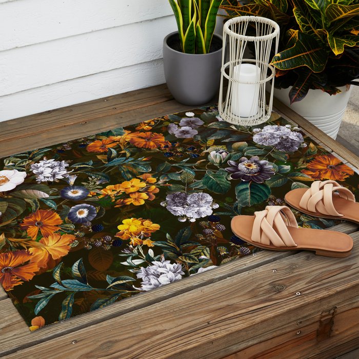 Mysterious Garden Outdoor Rug Gallery Image 2