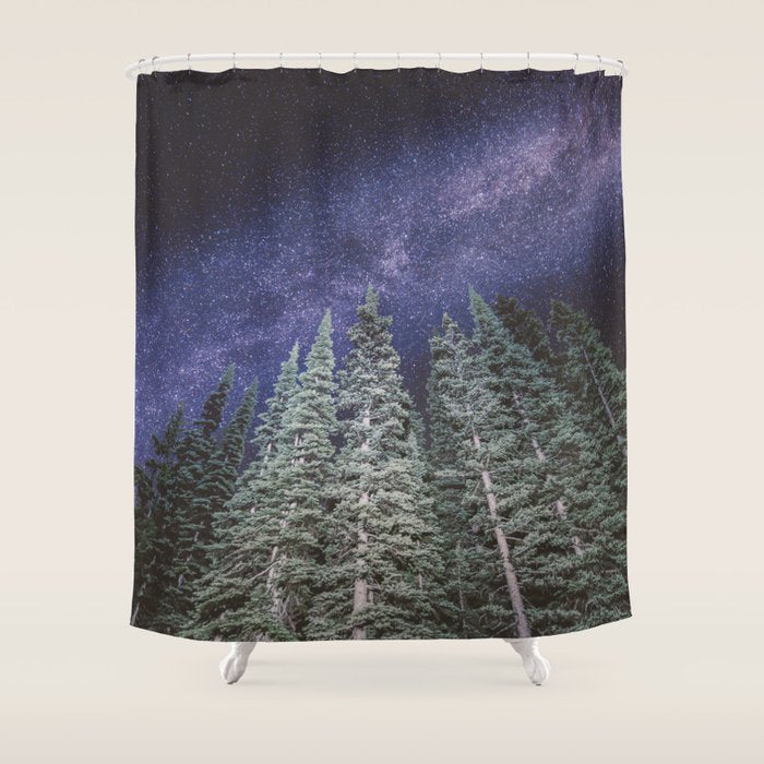 Lightyears - Milkyway Forest Shower Curtain Gallery Image 1