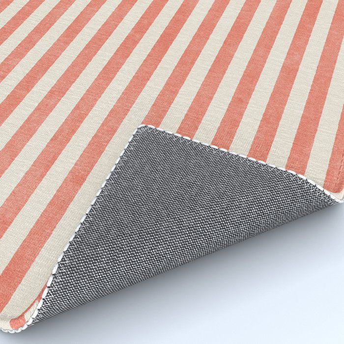STRIPES - 07 - Guava Rug Gallery Image 4