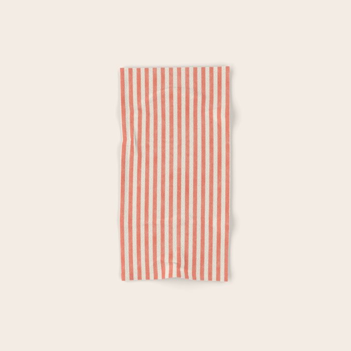STRIPES - 07 - Guava Bath Towel Gallery Image 1