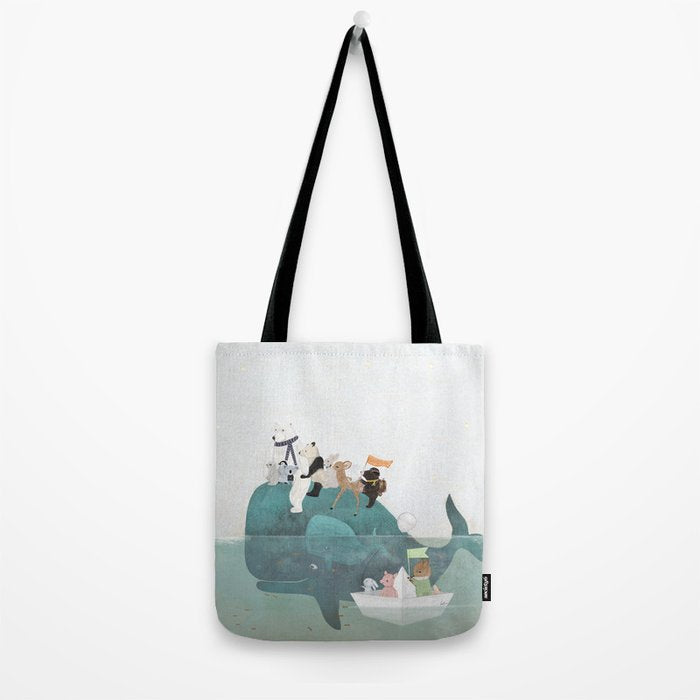 little little whale Tote Bag Gallery Image 2