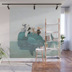 little little whale Wall Mural Gallery Image 1