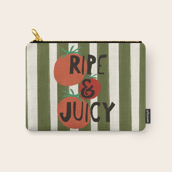 Retro Kitchen Print - Ripe and Juicy Carry All Pouch Gallery Image 1