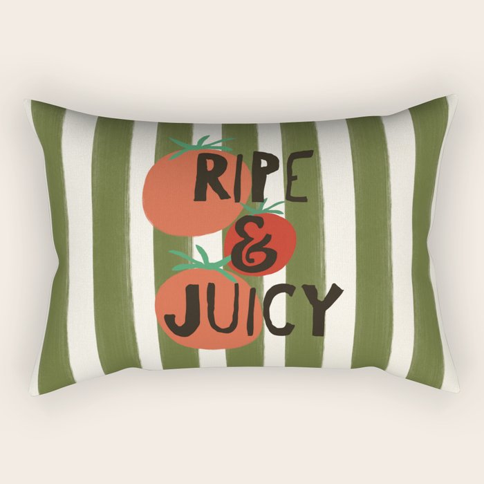 Retro Kitchen Print - Ripe and Juicy Rectangular Pillow Gallery Image 2