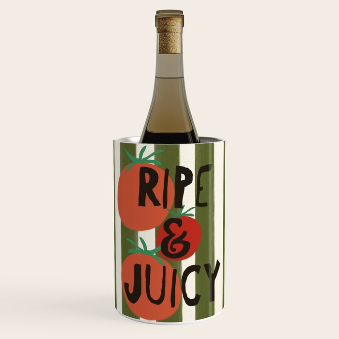Retro Kitchen Print - Ripe and Juicy Wine Chiller Gallery Image 1