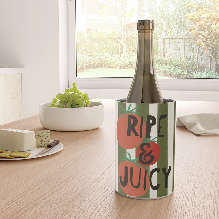Retro Kitchen Print - Ripe and Juicy Wine Chiller Gallery Image 4