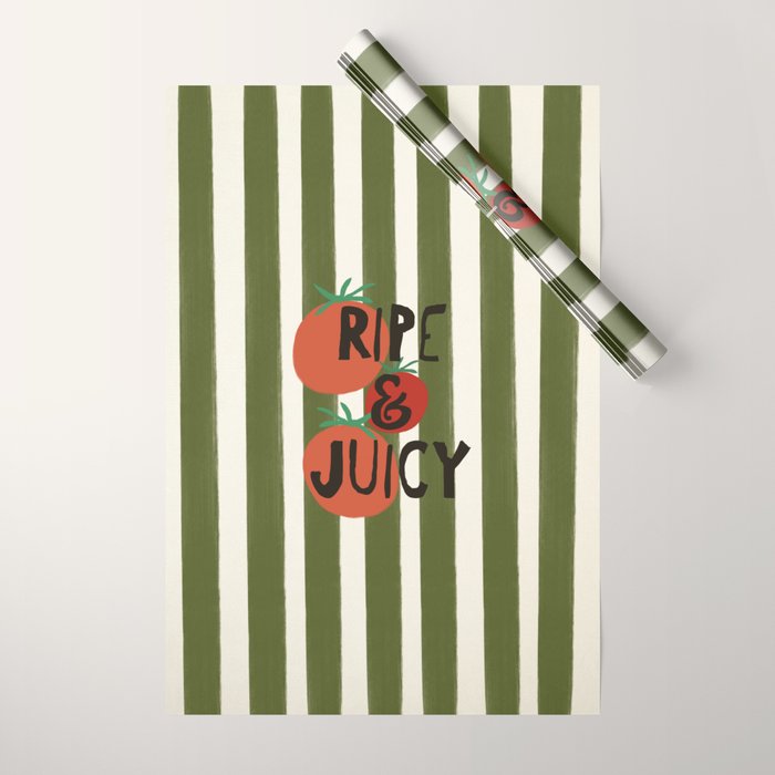 Retro Kitchen Print - Ripe and Juicy Wrapping Paper Gallery Image 1