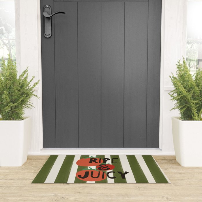 Retro Kitchen Print - Ripe and Juicy Welcome Mat Gallery Image 3