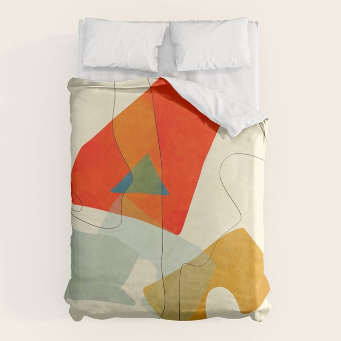 shape world III Duvet Cover Gallery Image 6