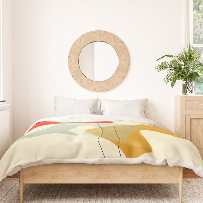 shape world III Duvet Cover Gallery Image 3
