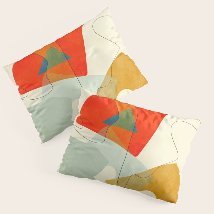 shape world III Pillow Sham Gallery Image 3