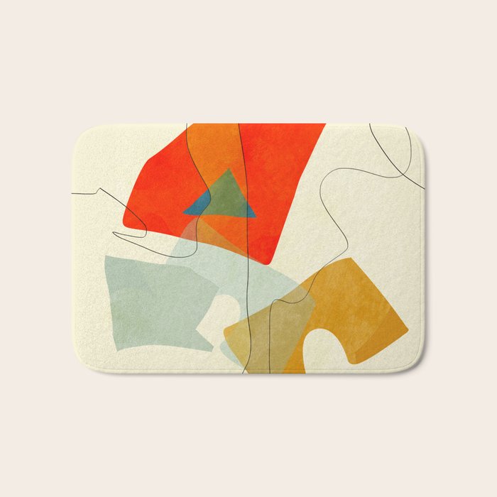 shape world III Bath Mat Gallery Image 1