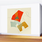 shape world III Wall Mural Gallery Image 2