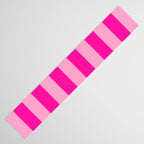 Pink Stripes Preppy Modern Table Runner Gallery Image 3
