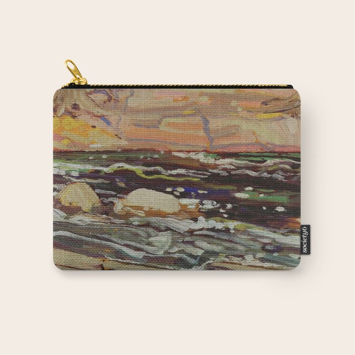 Tom Thomson Dark Waters spring 1916 Canadian Landscape Artist Carry All Pouch Gallery Image 1