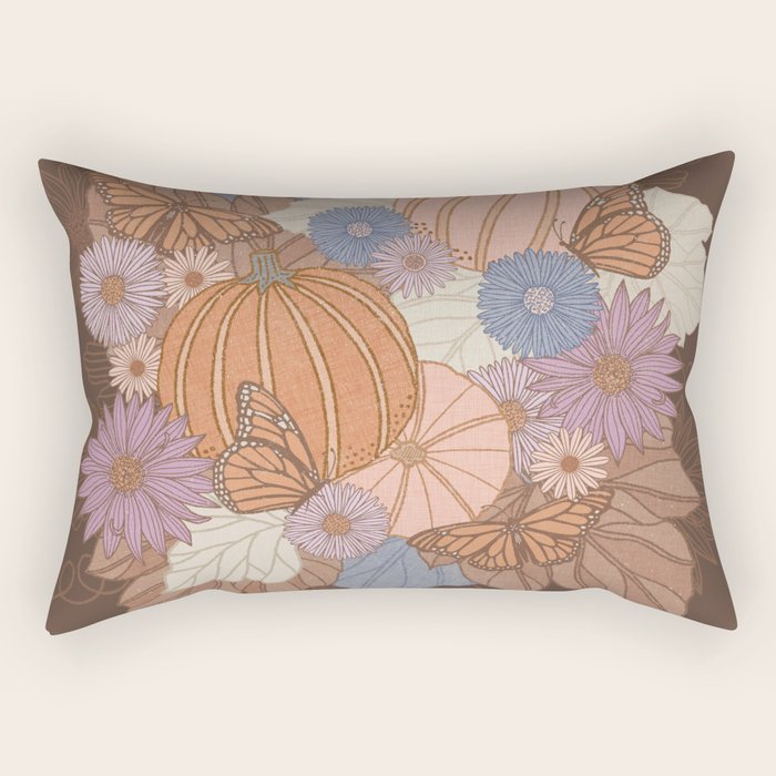 Pumpkin Harvest Rectangular Pillow Gallery Image 1