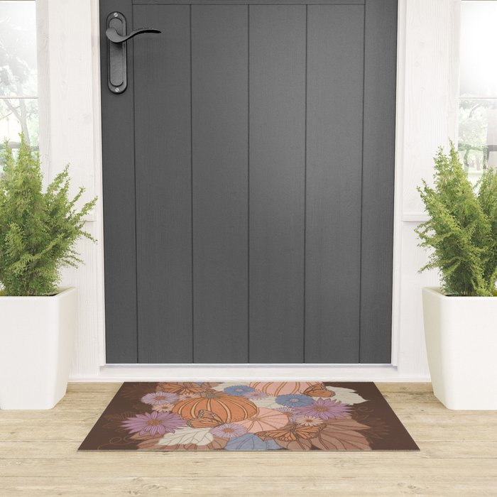 Pumpkin Harvest Welcome Mat Gallery Image 3