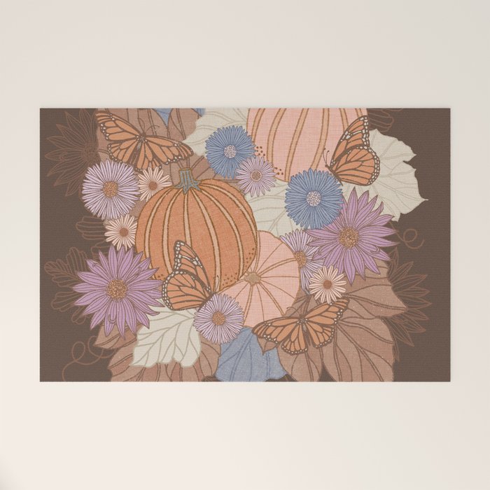 Pumpkin Harvest Welcome Mat Gallery Image 1