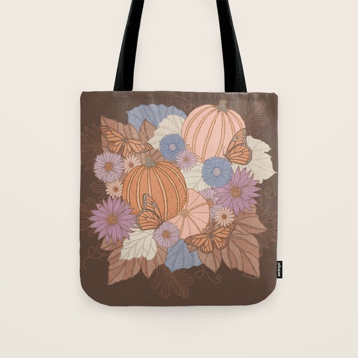 Pumpkin Harvest Tote Bag Gallery Image 1