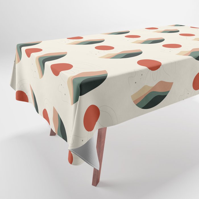 Cat Landscape 137: Holding up the Sun for you Tablecloth Gallery Image 1