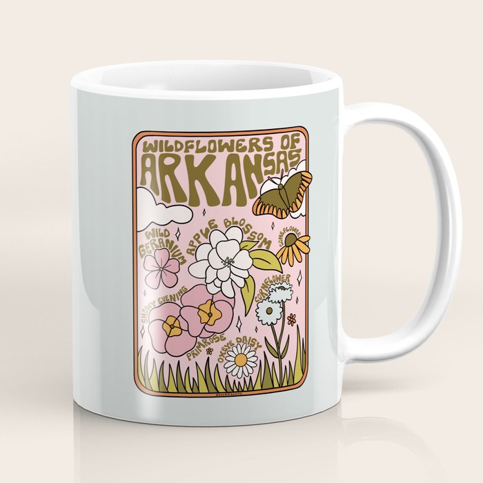Arkansas Wildflowers Coffee Mug Gallery Image 1