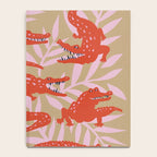Alligator Collection â Coral & Pink Notebook Gallery Image 4