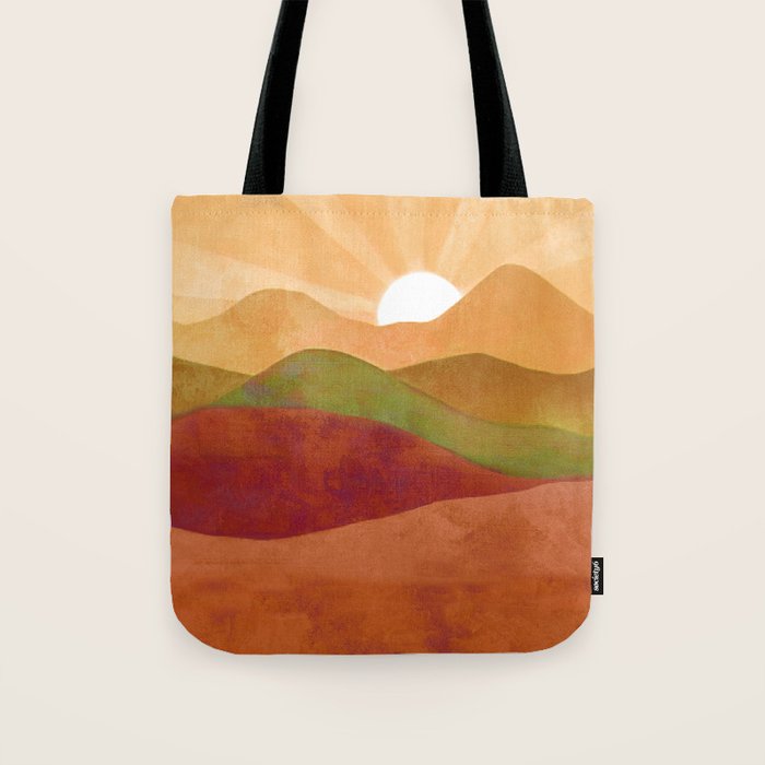 Autumn Landscape 3 Tote Bag Gallery Image 1