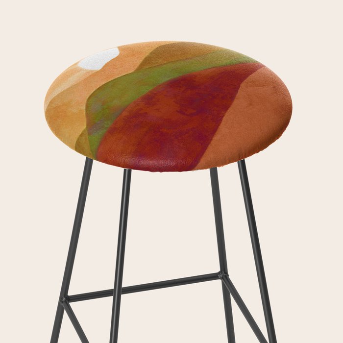 Autumn Landscape 3 Stool Gallery Image 2