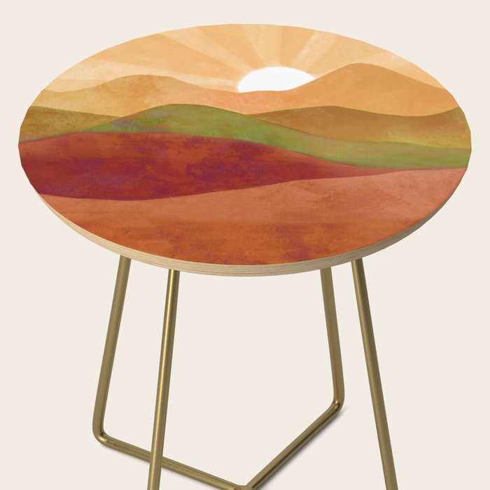 Autumn Landscape 3 Side Table Gallery Image 2