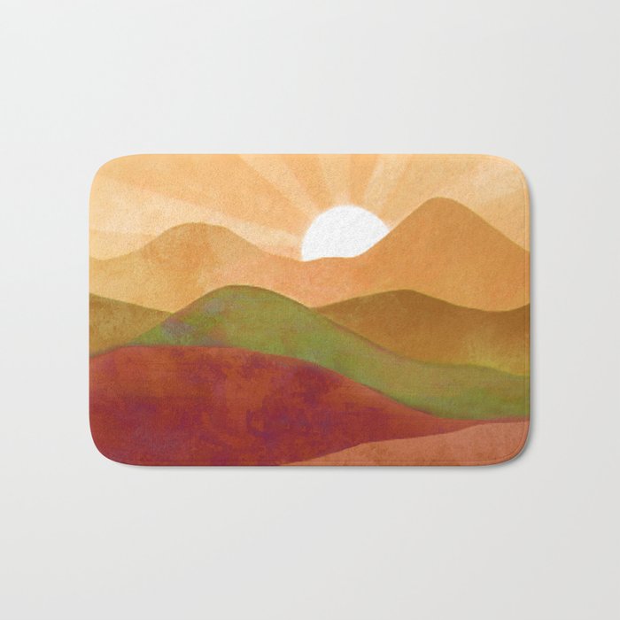Autumn Landscape 3 Bath Mat Gallery Image 1