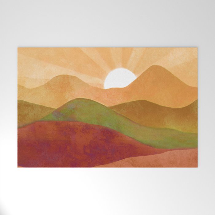 Autumn Landscape 3 Welcome Mat Gallery Image 1