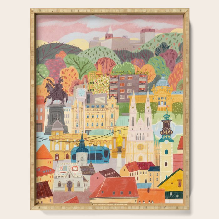 Zagreb Serving Tray Gallery Image 1