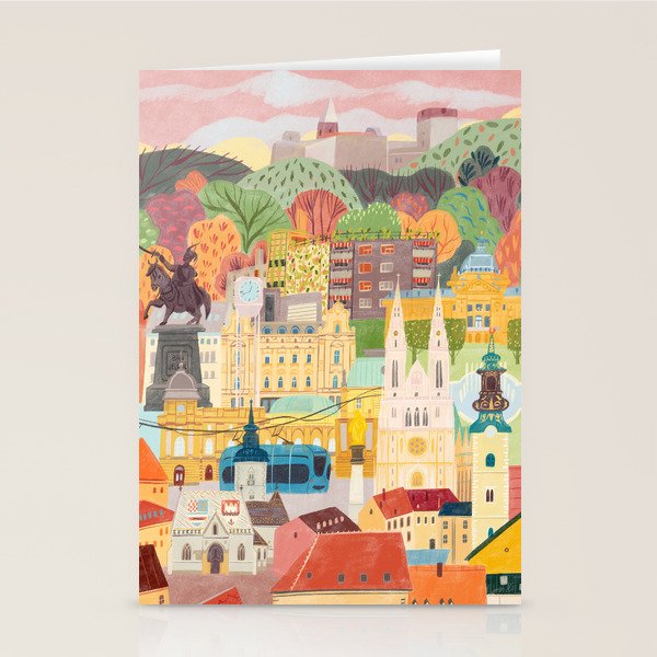 Zagreb Stationery Card Gallery Image 2
