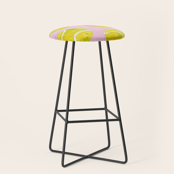 Pink Lemonade Deuce Stool Gallery Image 1