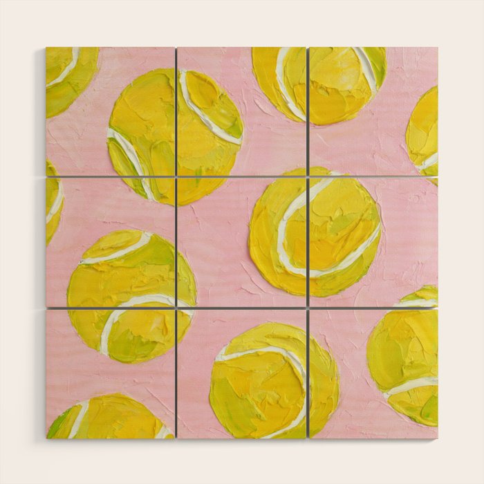 Pink Lemonade Deuce Wood Wall Art Gallery Image 1