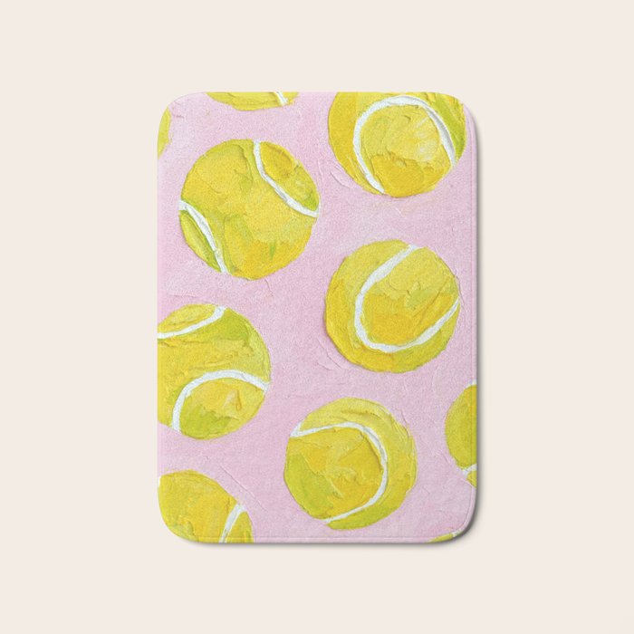 Pink Lemonade Deuce Bath Mat Gallery Image 1