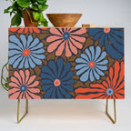 Lazy Florals #4 Credenza Gallery Image 1